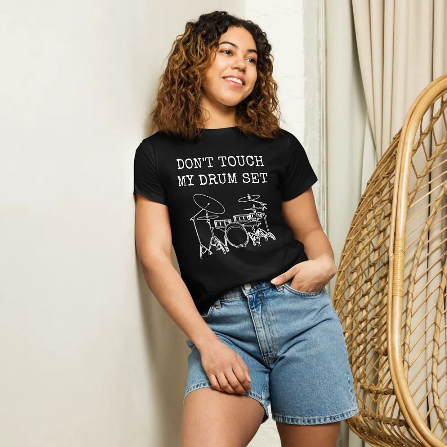 Don't Touch My Drum Set women's shirt product image (10)