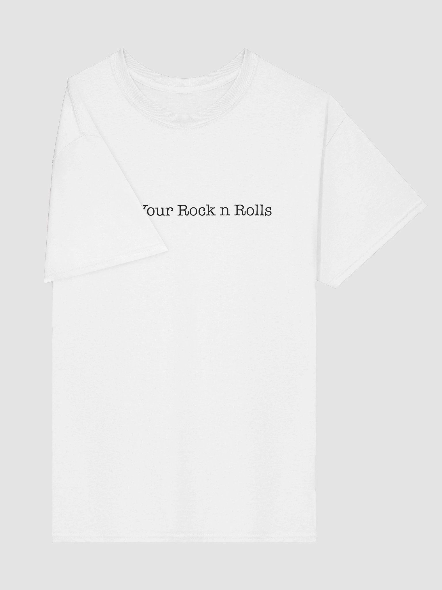 Deck Your Rock n Rolls - Black Text T Shirt product image (35)