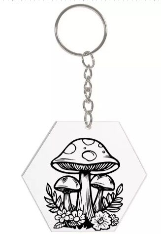 Mushroom Key Chain! product image (2)