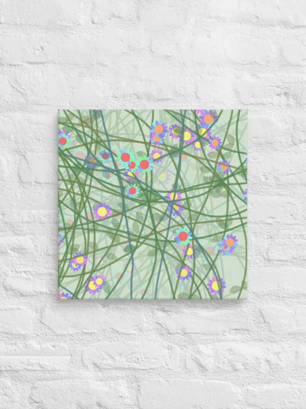Floral Chaos Canvas product image (1)