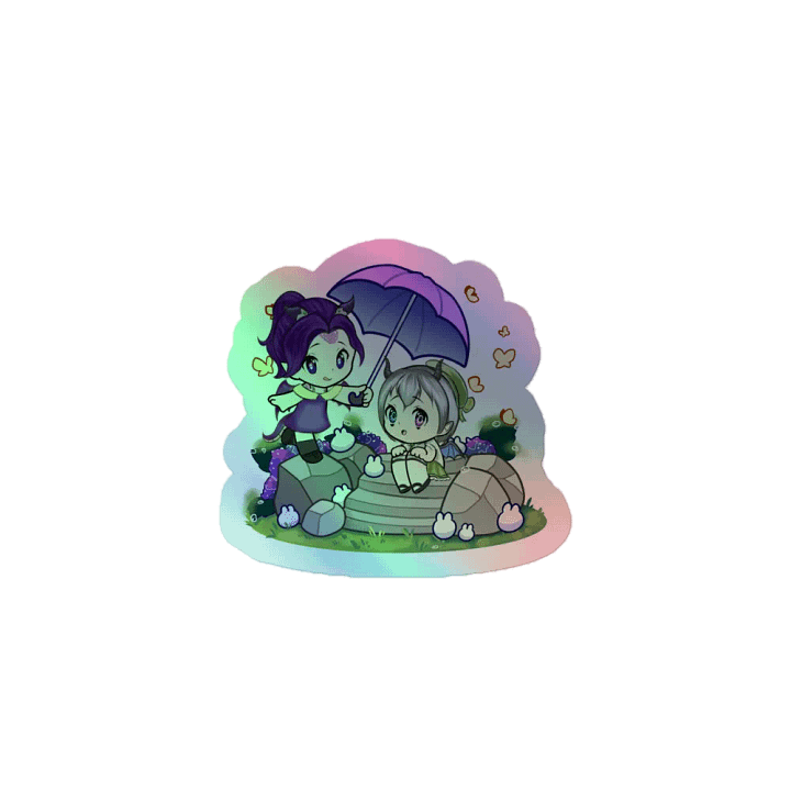 Miyah x Vaindinth Collab Holographic Sticker product image (1)