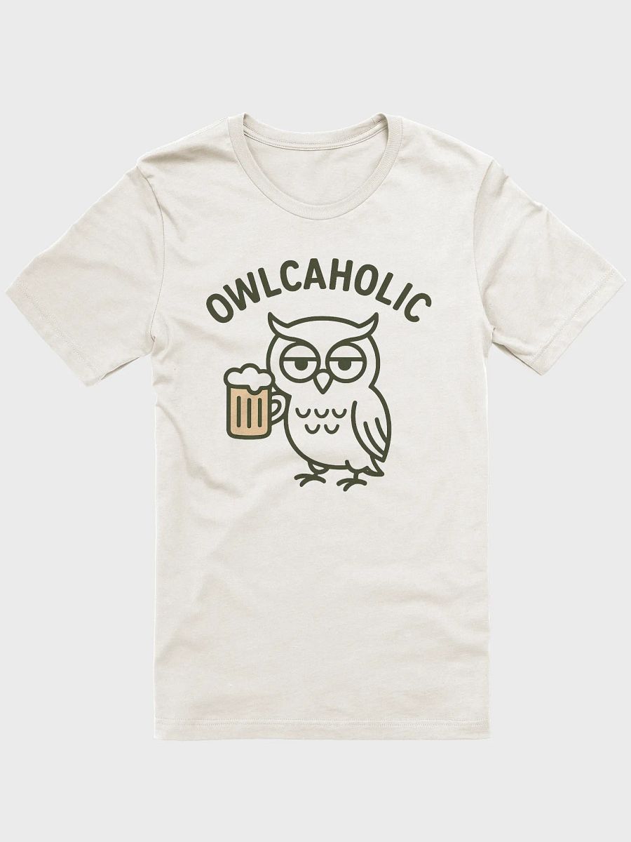 Whimsical Owlcaholic T-Shirt product image (6)