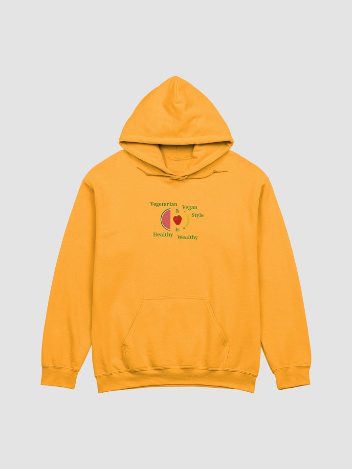 Healthy & Wealthy Vegan Hoodie product image (1)