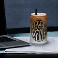 Degen Corner - Soda Glass (dark logo) product image (1)