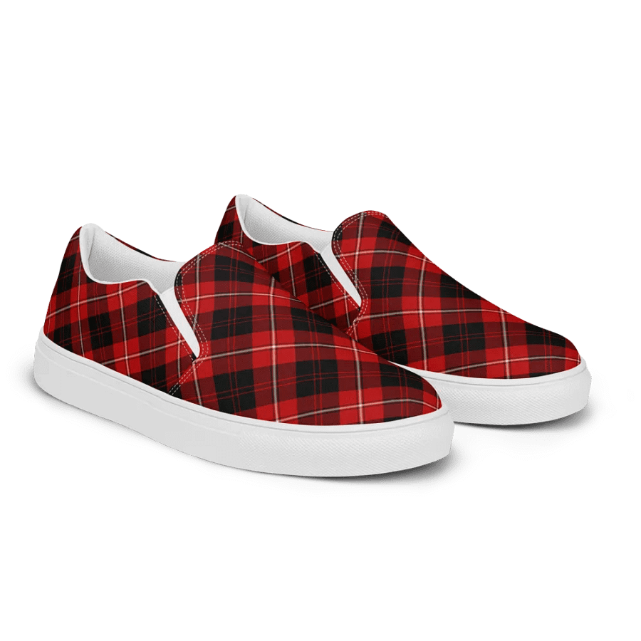 Cunningham Tartan Men's Slip-On Shoes product image (3)