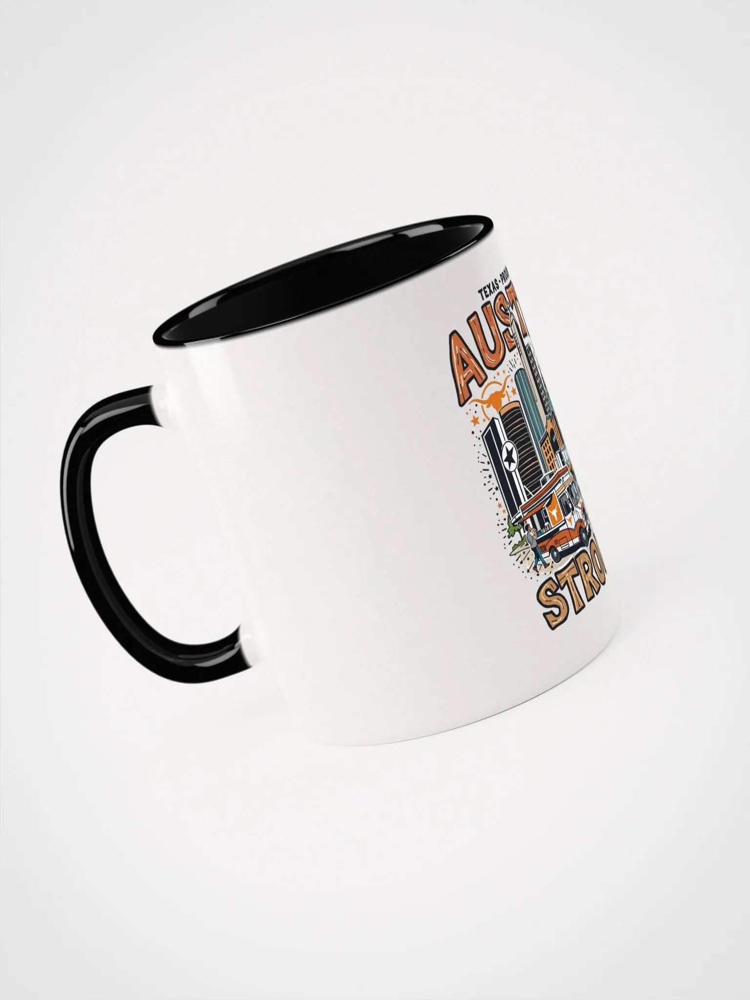 Texas Proud Austin Strong Ceramic Mug product image (42)