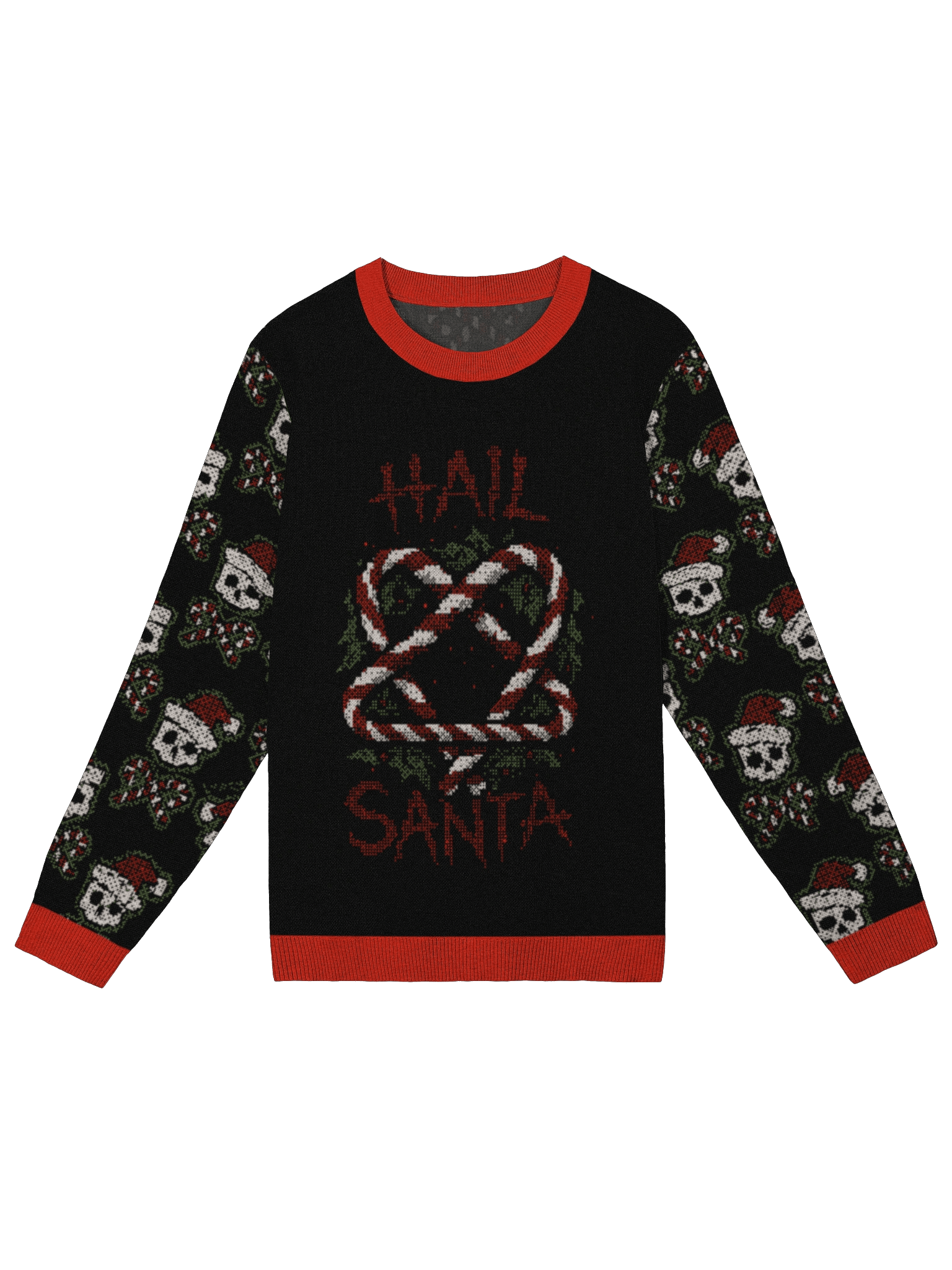 Hail Santa Knitted Crewneck Sweater product image (5)
