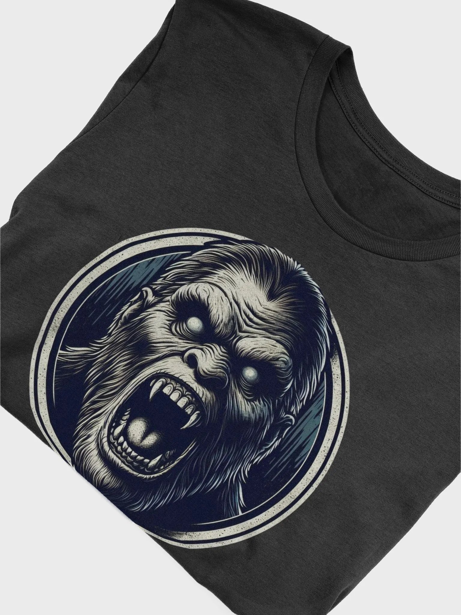 SCARY BIGFOOT FACE T-SHIRT product image (5)