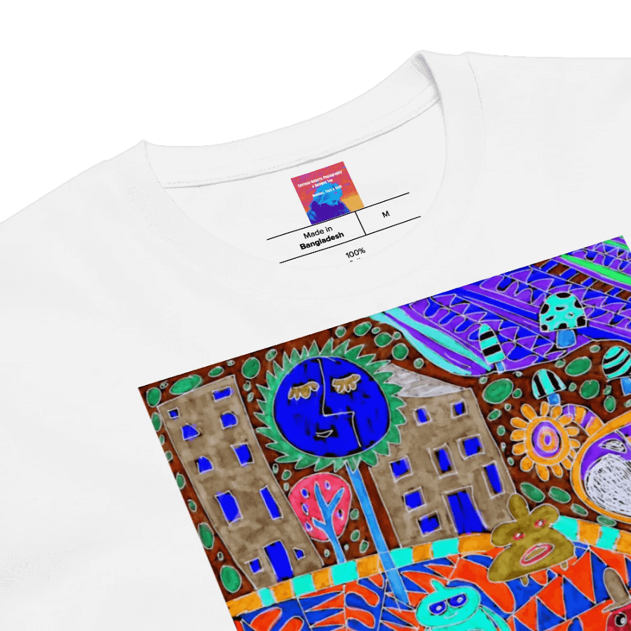 Abstract Vibrant Coloured Doodle Life product image (19)