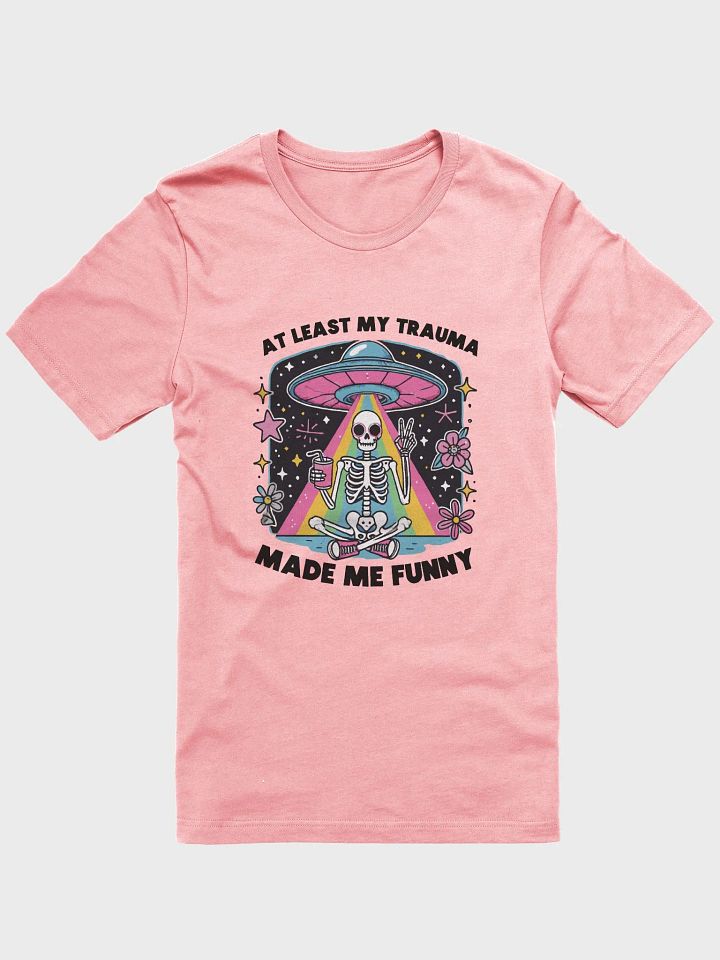 Whimsical Skeleton Peace T-Shirt product image (1)