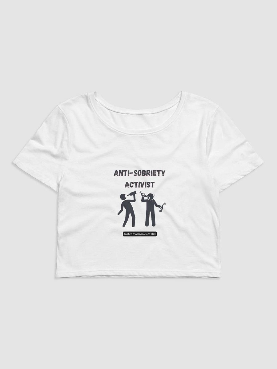 Anti Sobriety Crop Top product image (1)