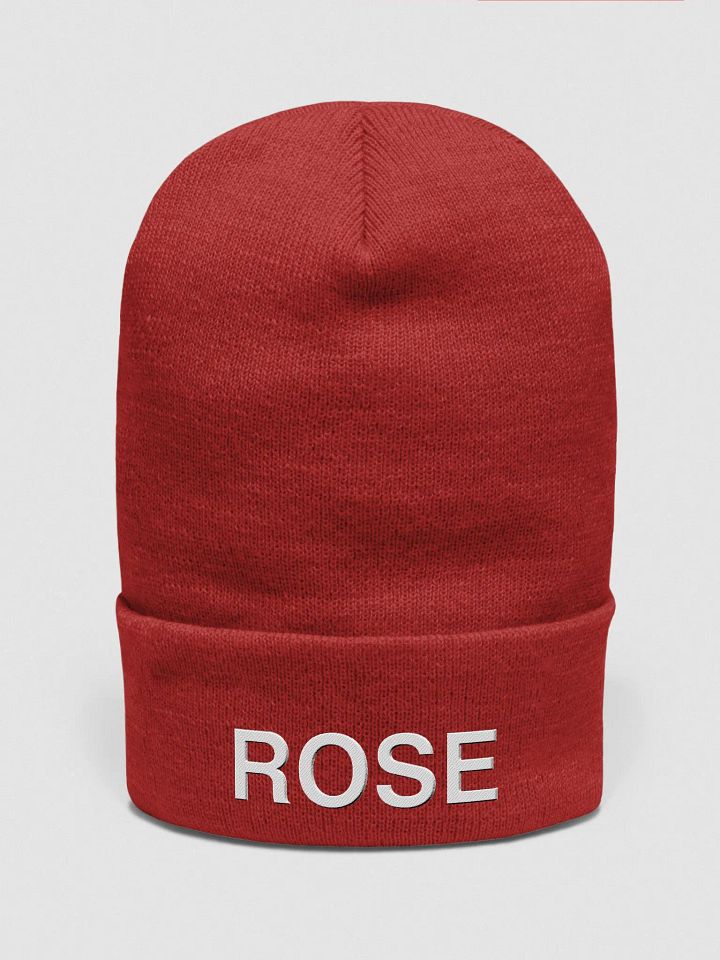 ROSE Name Beanie product image (2)