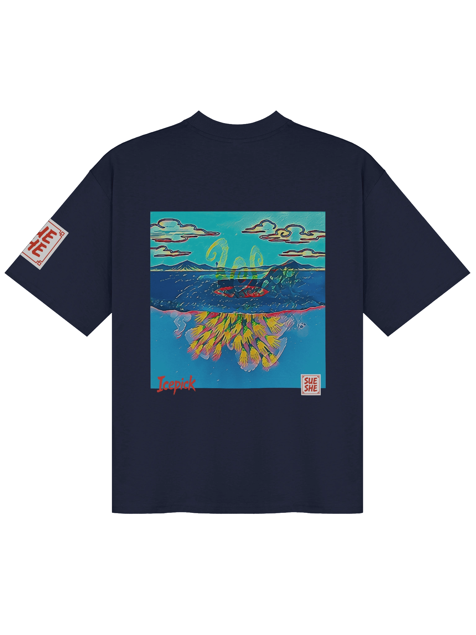 'Icepick' Oversized T product image (5)