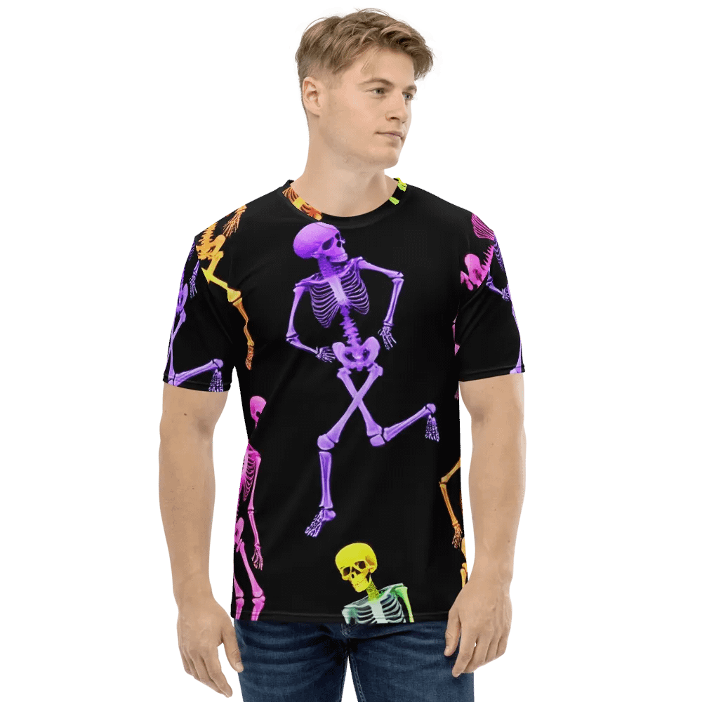 Spooky Skeleton Dance T Shirt product image (3)