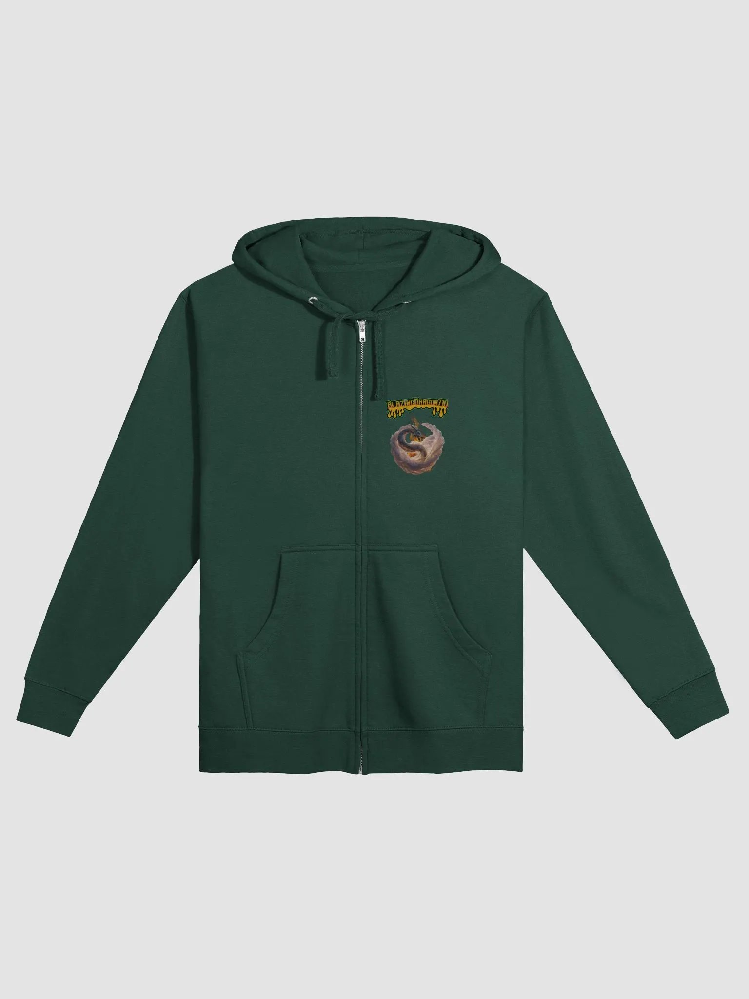 dragon zip up hoodie product image (2)