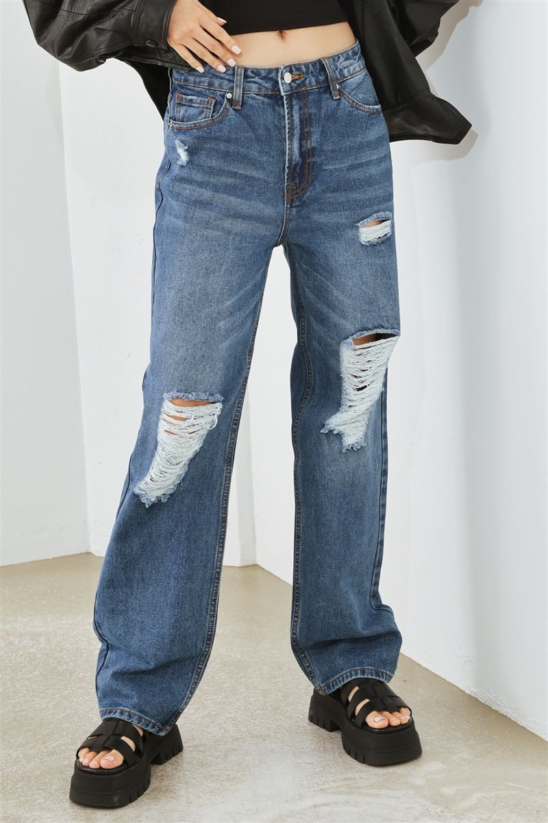 Distressed jeans product image (1)