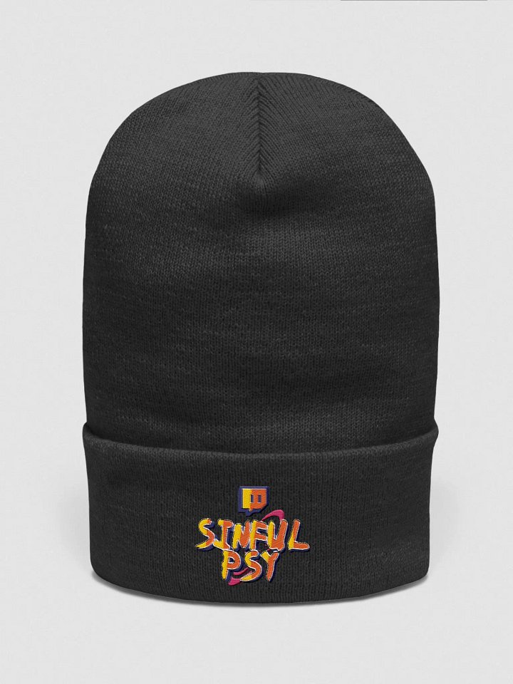 SinfulPsyTTV Naruto Logo Yupoong Cuffed Beanie product image (1)