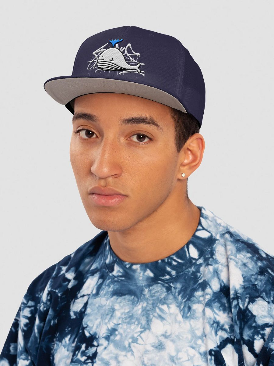Whimsical Whale Snapback Cap product image (68)