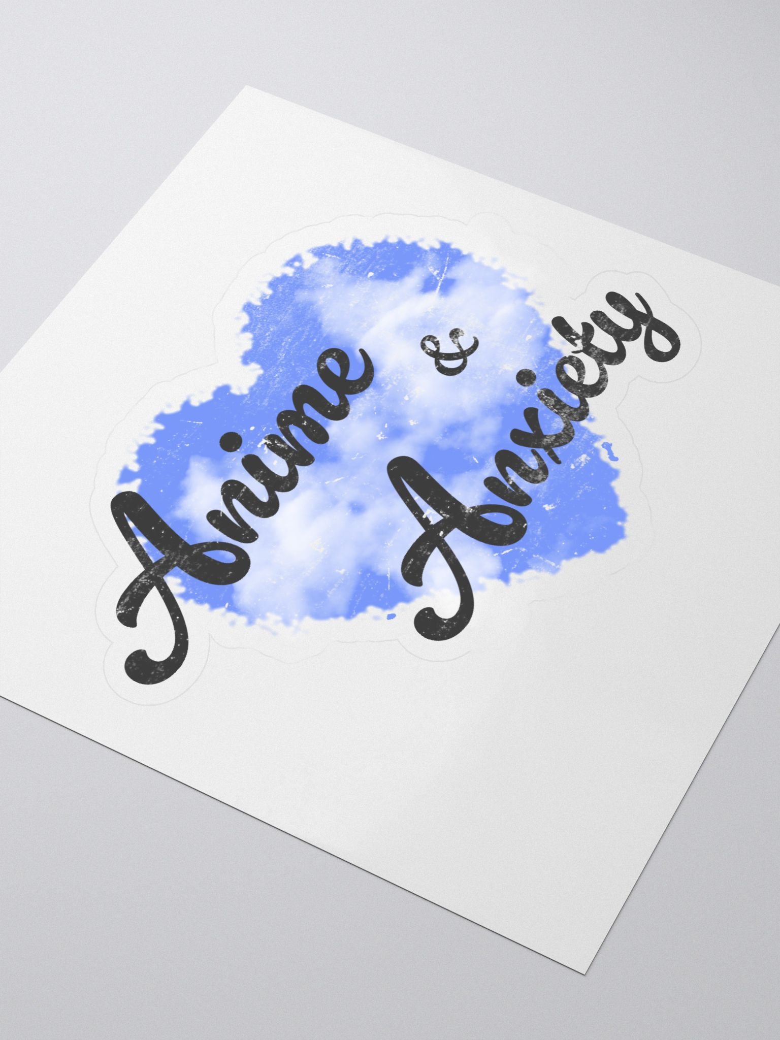 Anime & Anxiety - Kiss Cut Sticker product image (3)