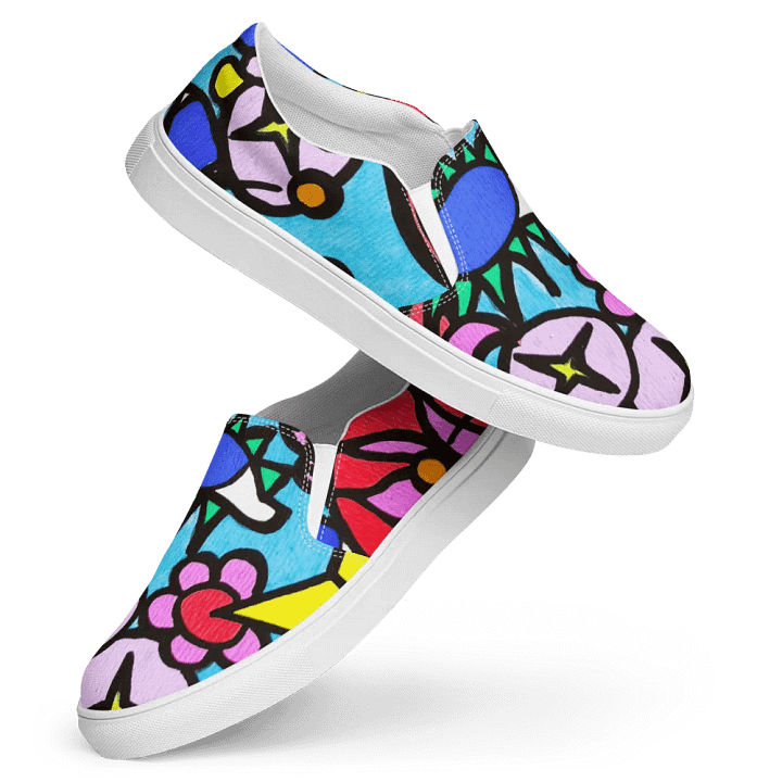 Women's Floral Harmony Slip-Ons product image (2)