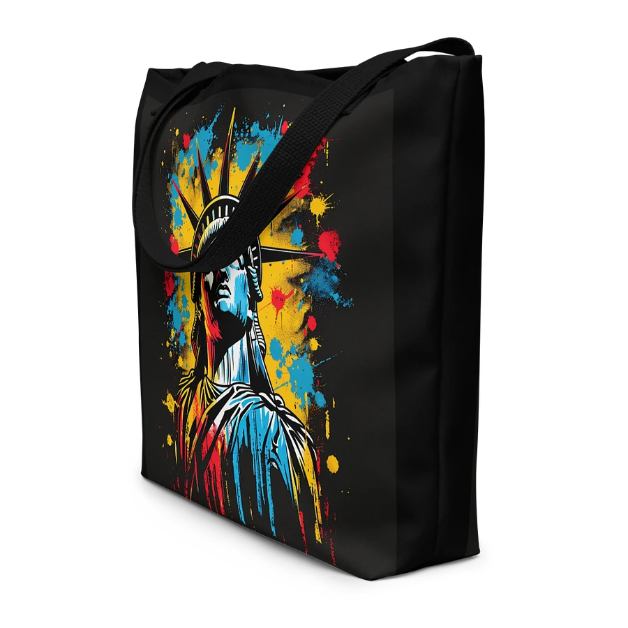 Tote Bag: Statue of Liberty Freedom Independence Patriotic Themed Fashion Art Design product image (4)