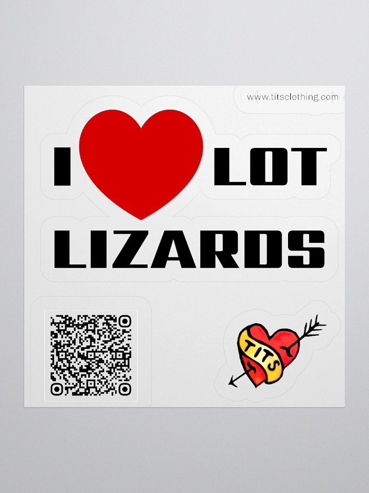 LOT LIZARD Sticker product image (3)