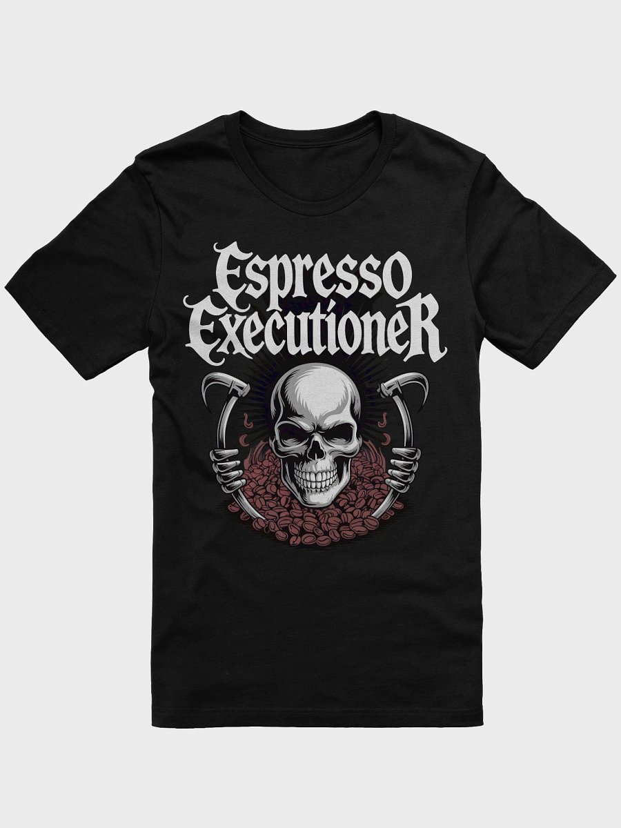 Espresso Executioner Skull T-Shirt product image (1)
