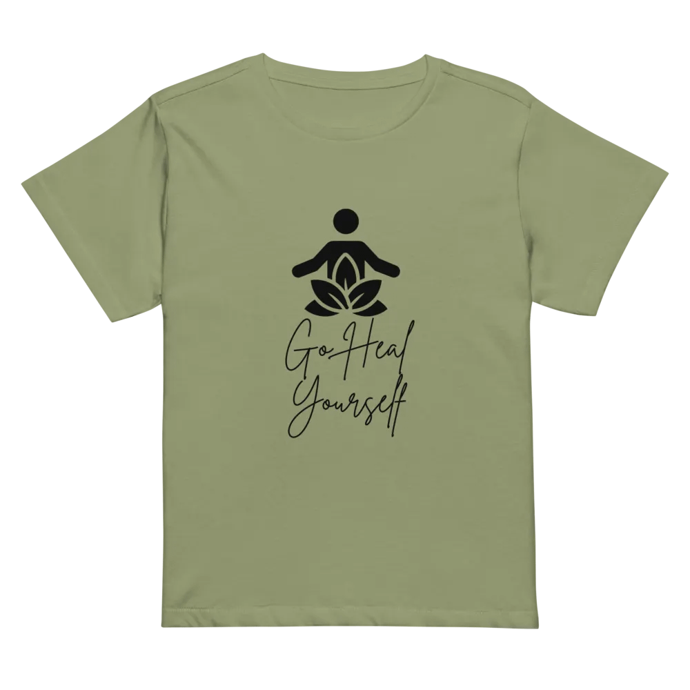 Go Heal Yourself - Women's High-Waisted Tee product image (2)
