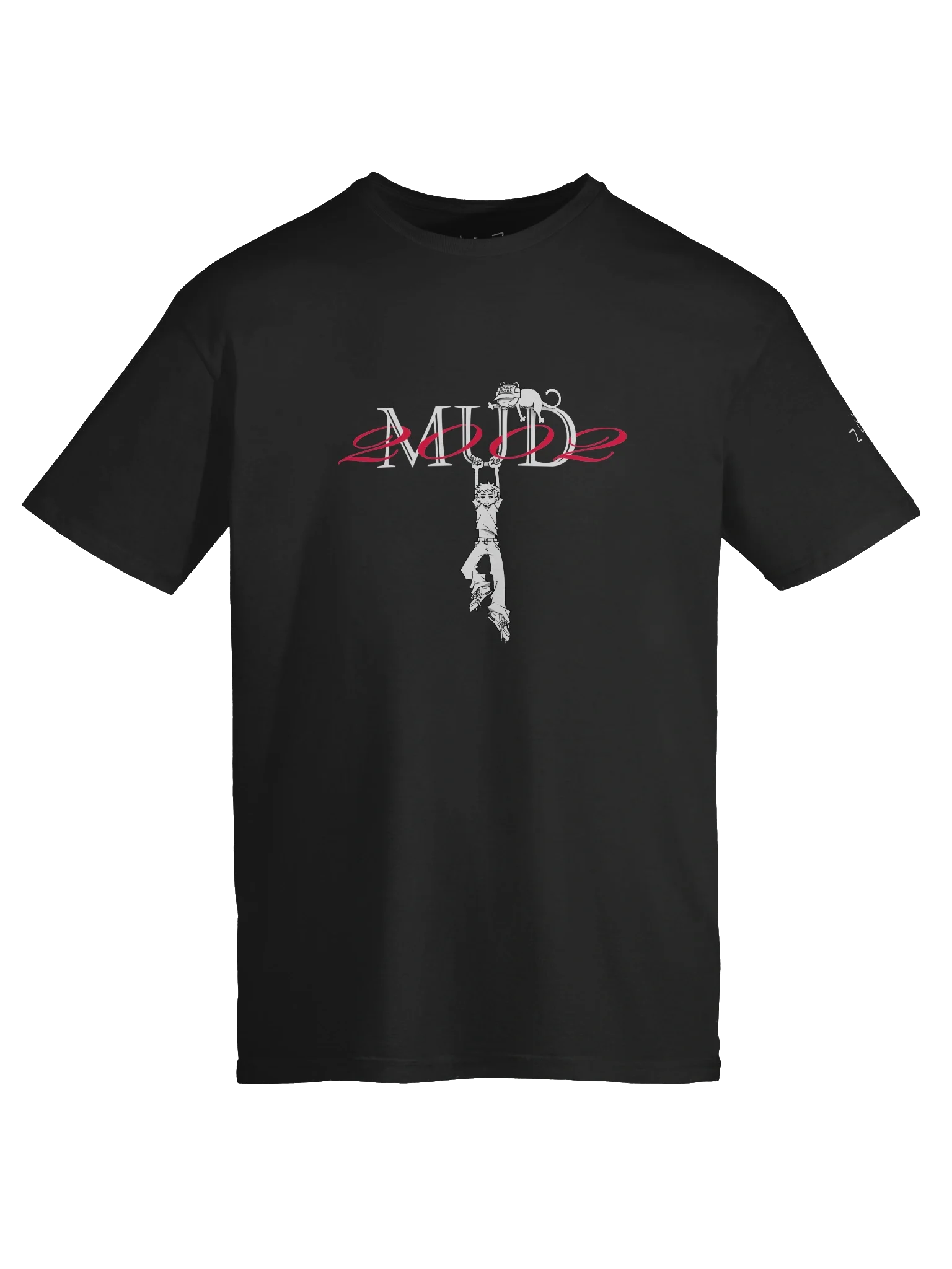 Mud2002 "Odd" Tee (Black) product image (9)