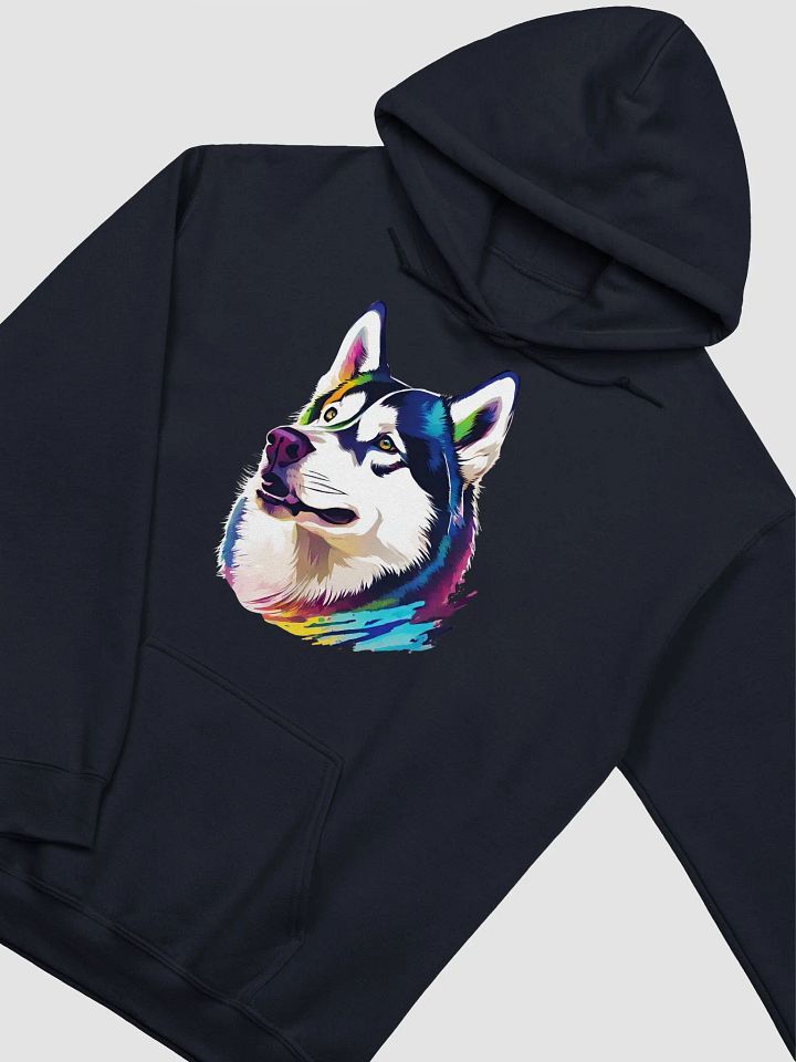Graphic Siberian Husky Classic Hoodie product image (31)