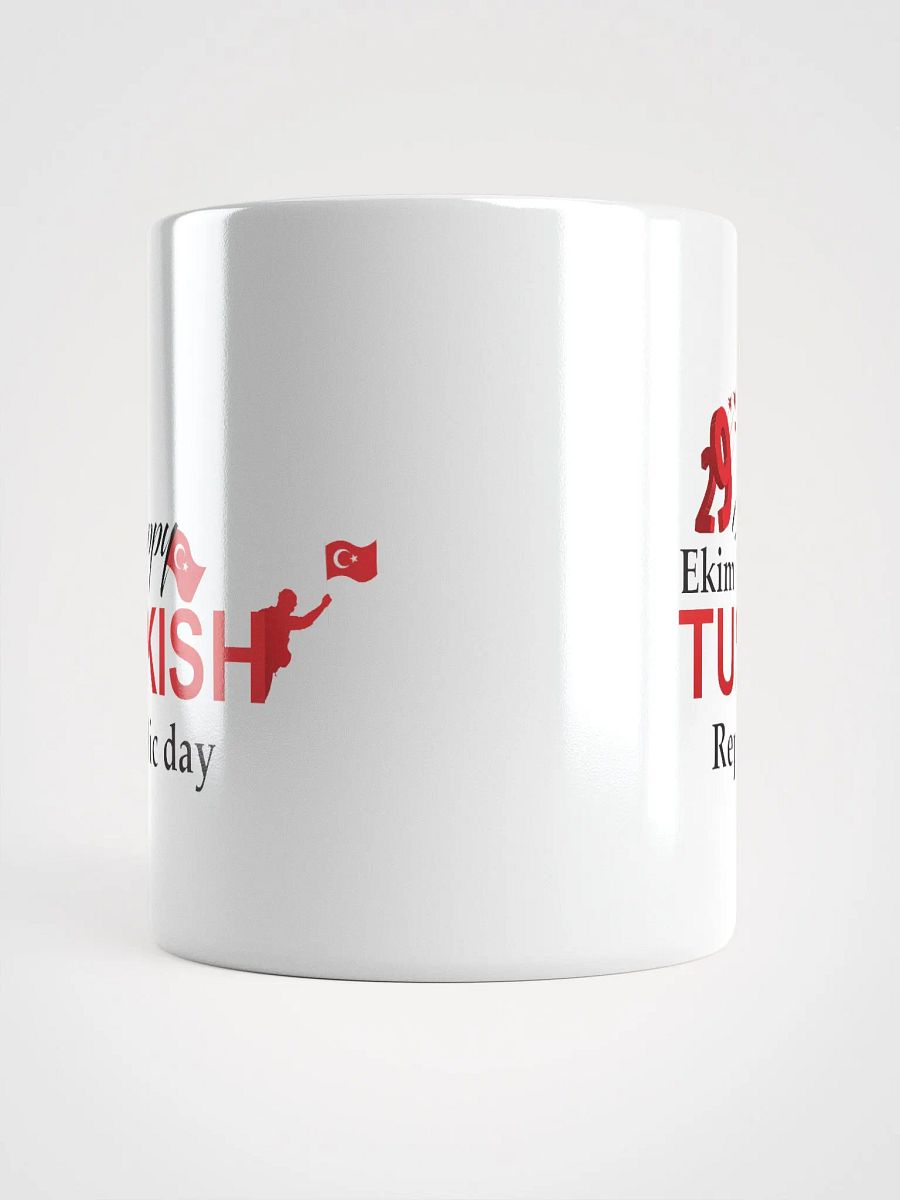 Celebrate 29 Ekim Mug - Happy Turkish Republic Day Graphic Design product image (14)
