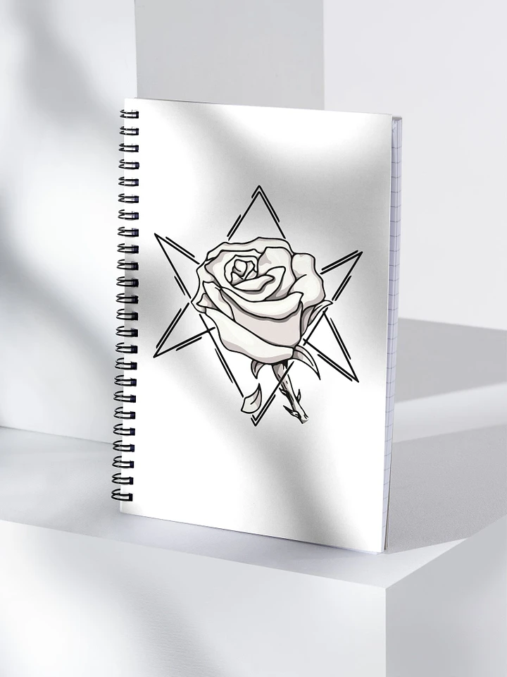 Trivia Rose Spiral Notebook product image (1)