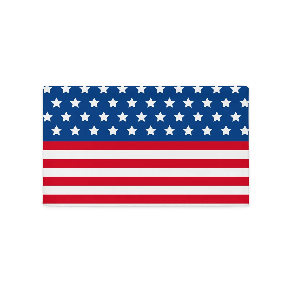 Exclusive Patriotic United States Flag Pillow Case - Home Decor product image (1)