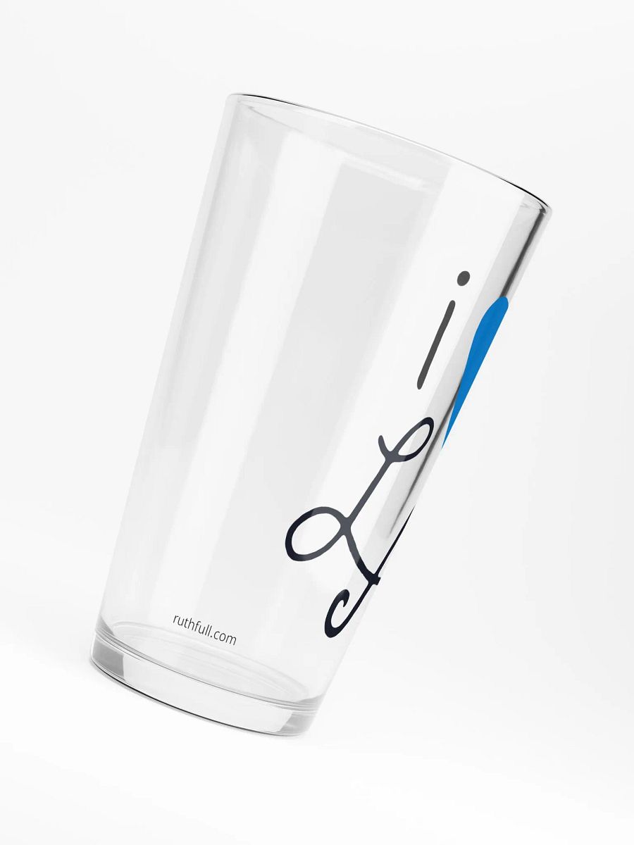 i ❤️ LA Pint Glass ~ Dodger Blue product image (5)