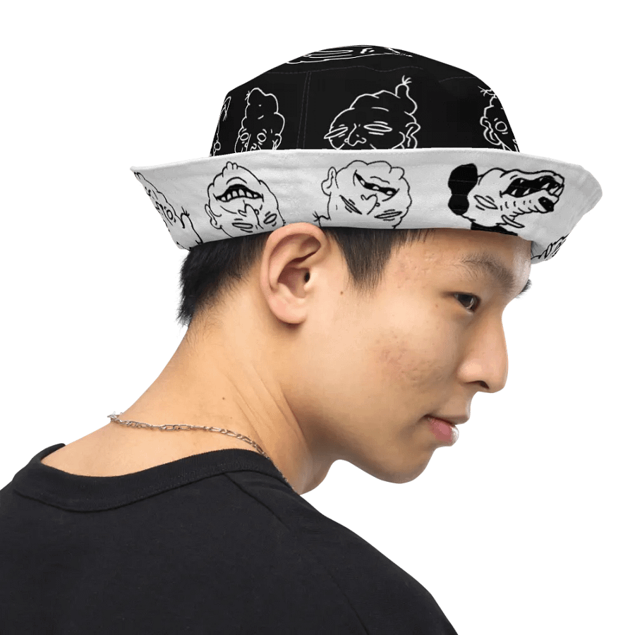 DOODLE BUCKET (WHITE REVERSABLE) product image (12)