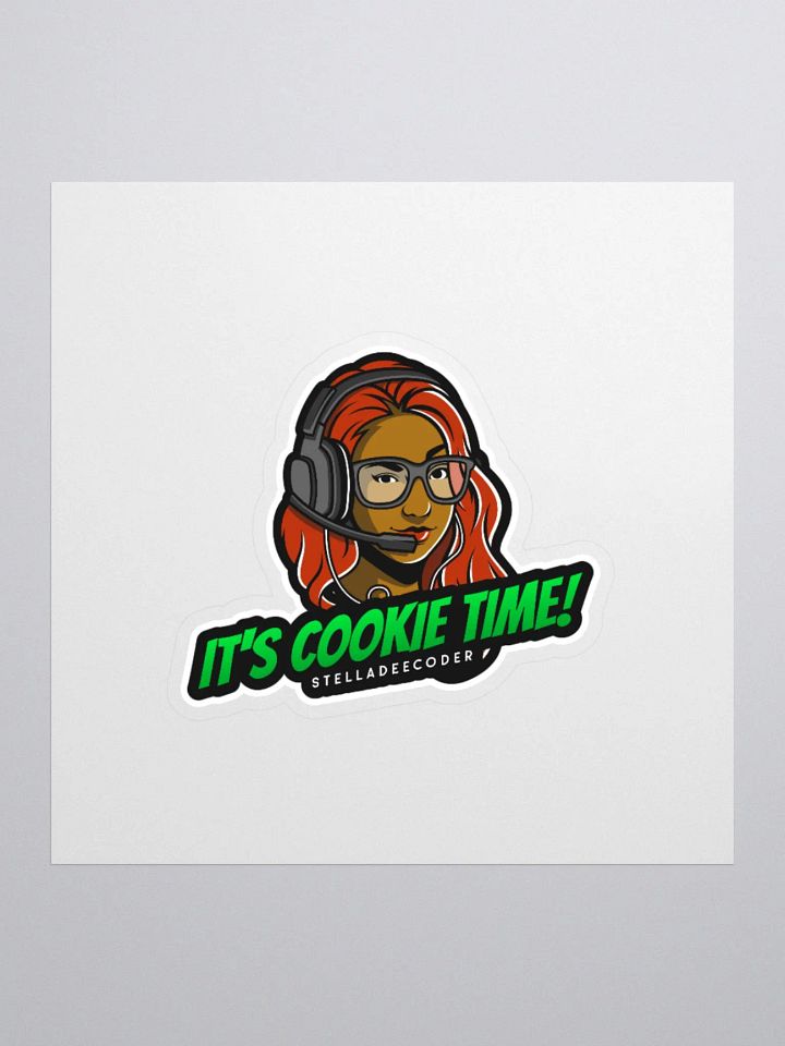 It's Cookie Time Sticker product image (1)