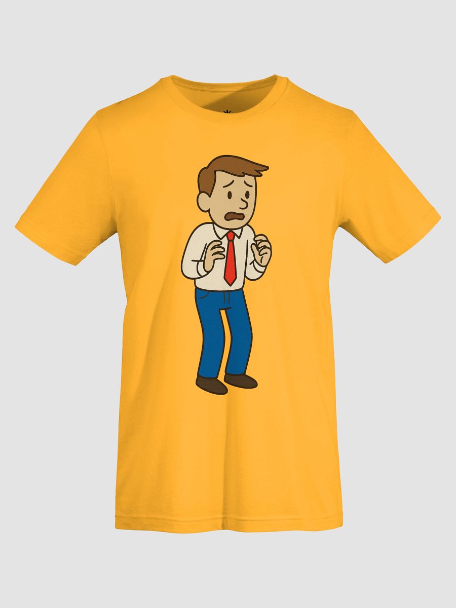Business Casual Anxiety: "Ted the Terrified Teacher" Unisex T-Shirt product image (71)