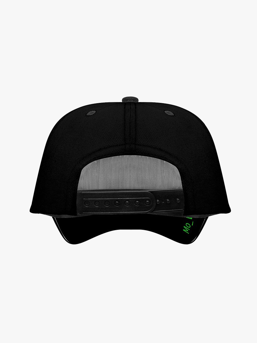 Mo_WithTheFro Black cap green logo product image (2)