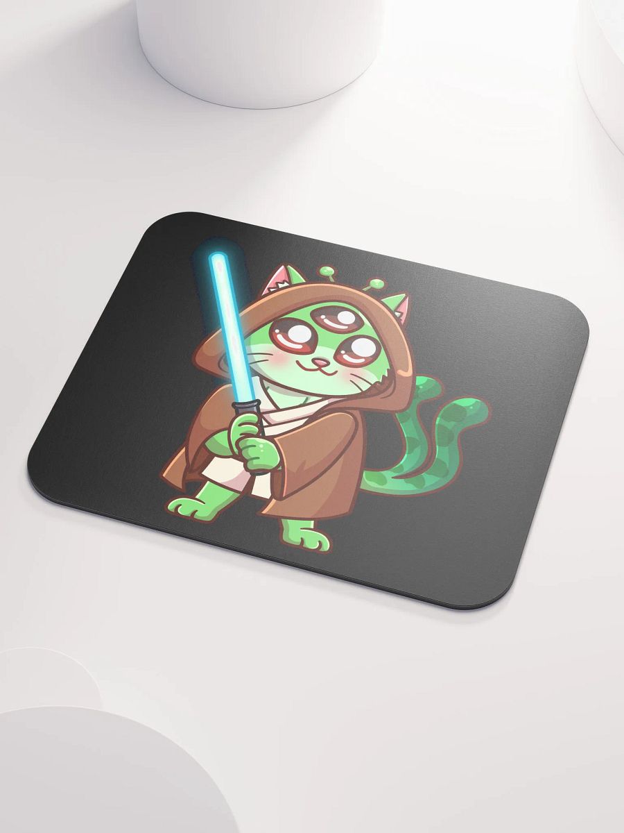 Cosmos Cat Jedi Mouse Pad (SM) product image (3)