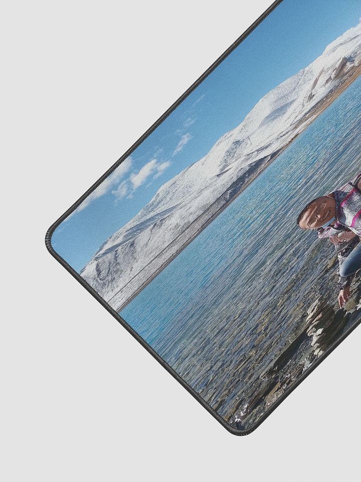 Desk Mat 12" x 18": snow mountain product image (2)