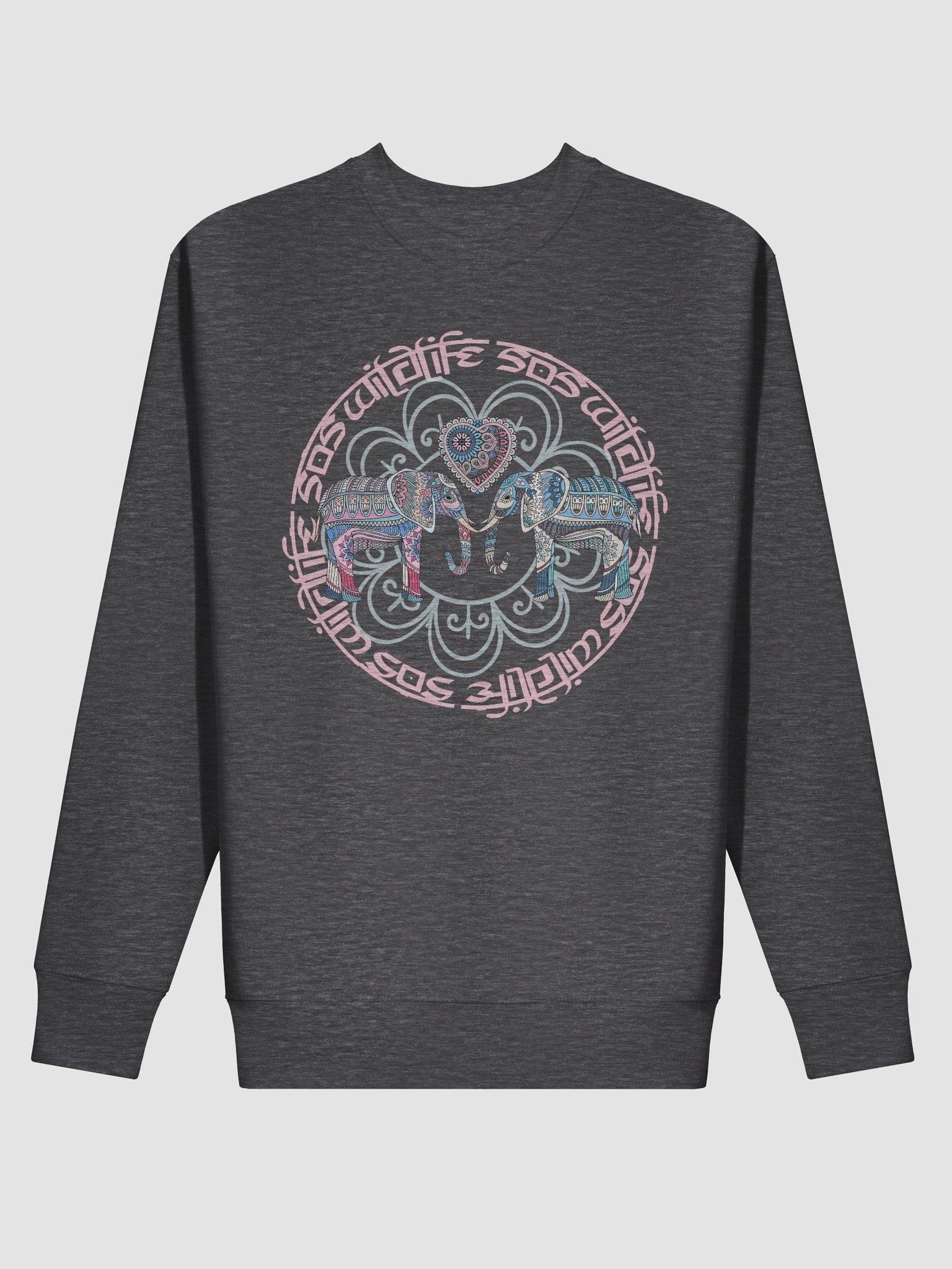 Mandala Elephants and Heart product image (2)