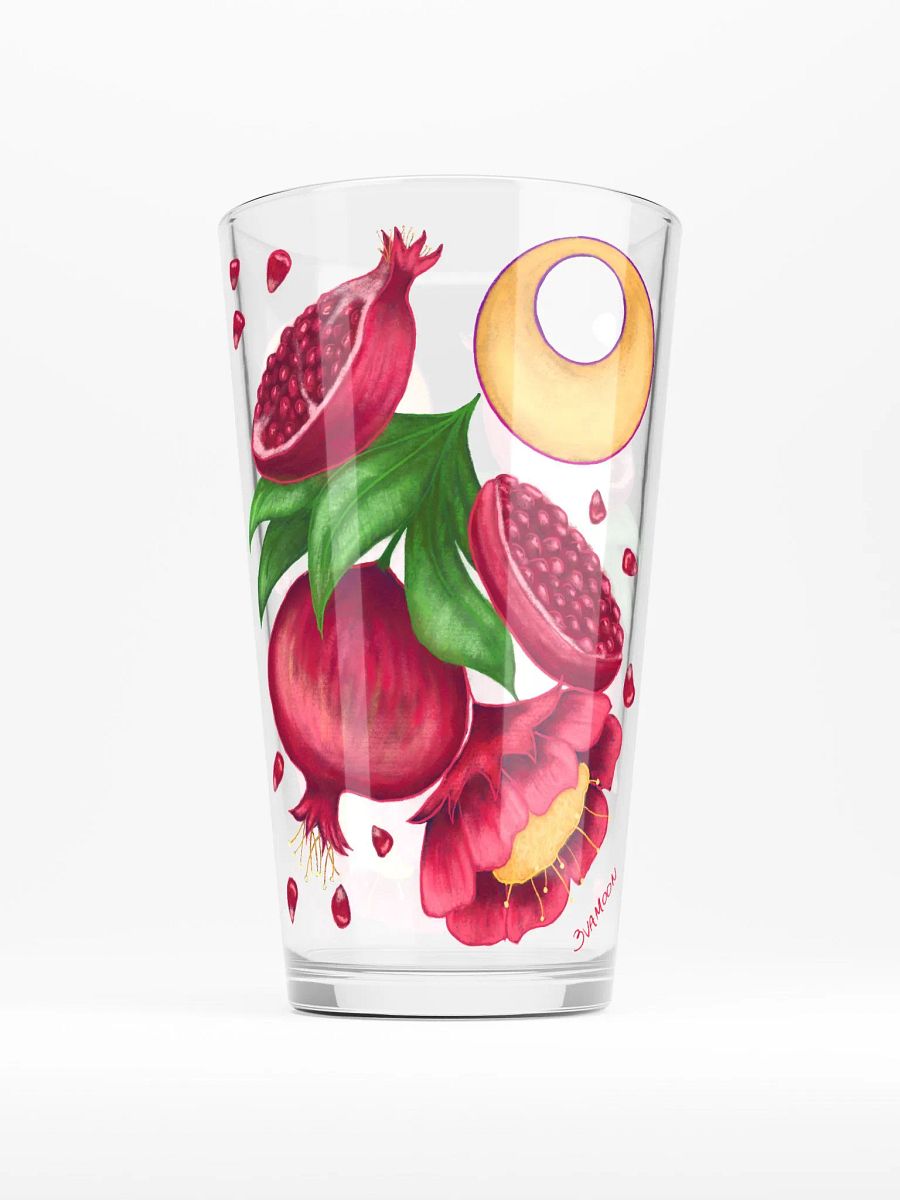 Pastel Poms Pint Glass product image (1)