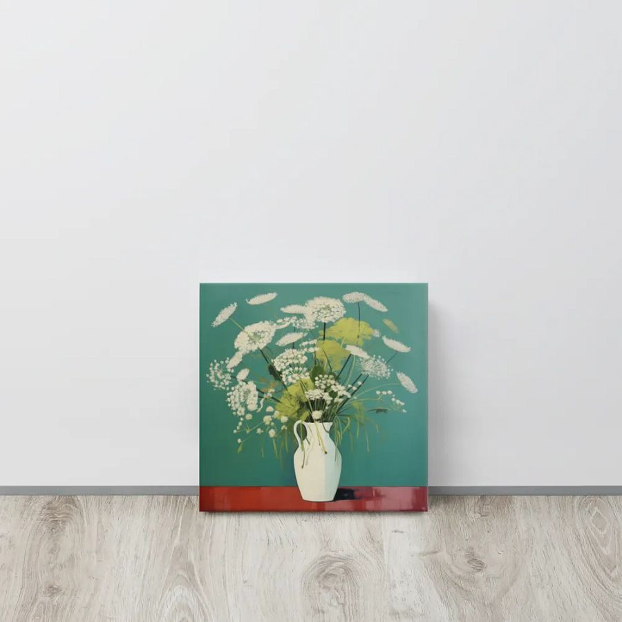 Art2401-58 Vase Flowers Still Life - Canvas Print - sm product image (11)