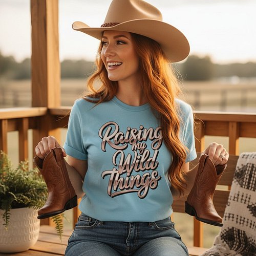 🤠 For the Mama raising little cowboys and cowgirls. This is your official uniform! Show off your beautiful chaos with our #Ra...
