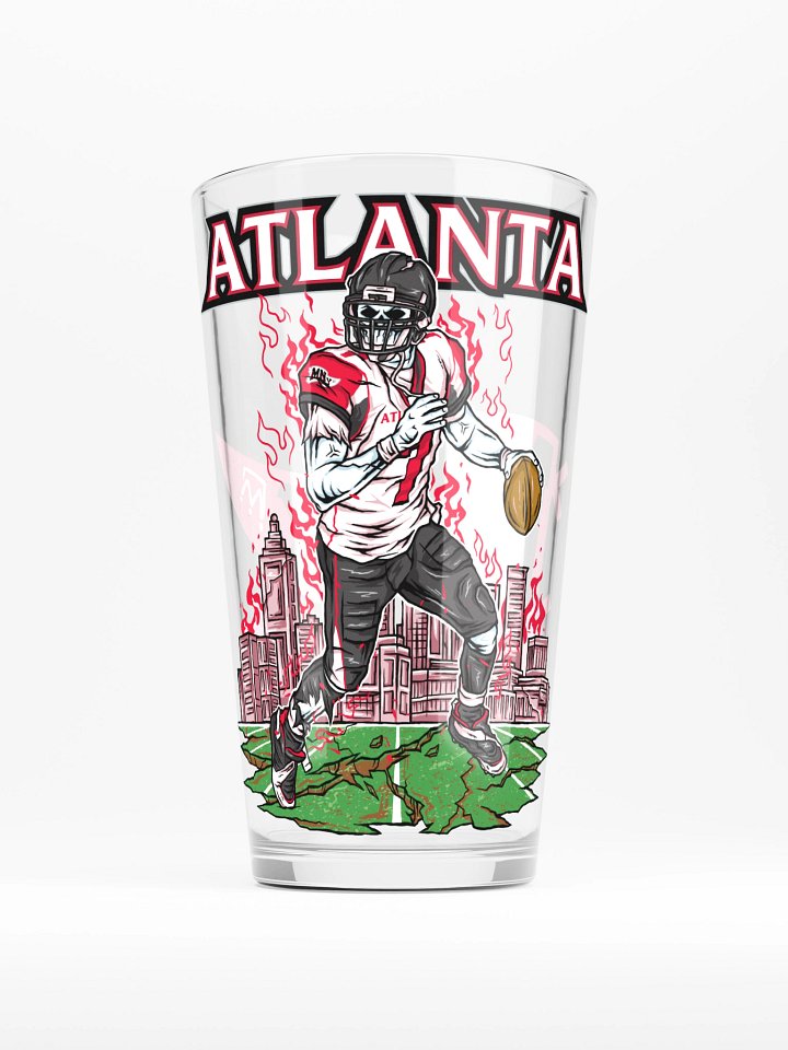 Atlanta, Welcome to Football Pint Glass product image (1)