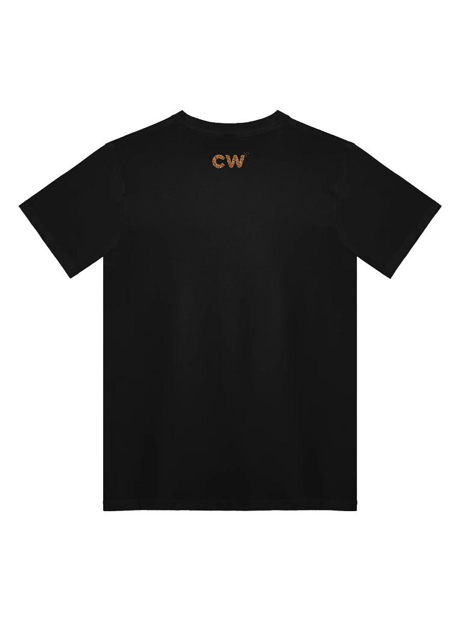 Walnut CW Letter Art Unisex T-Shirt product image (6)