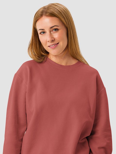 Photo showing Comfort Colors Unisex Garment-Dyed Fleece Crewneck Sweatshir