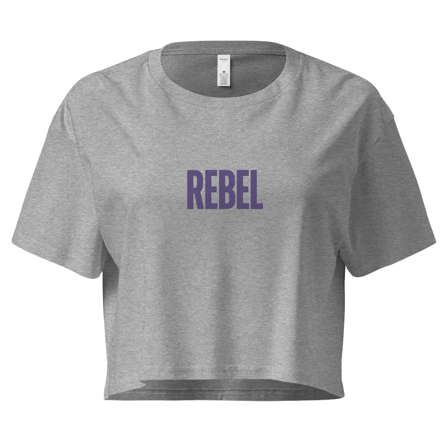 Cropped Tee Rebel embroided product image (5)