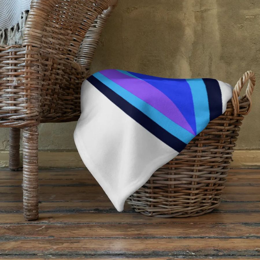 Blue Thunder Throw Blanket product image (10)