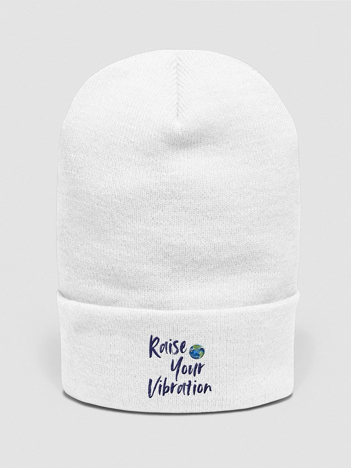 Raise Your Vibration Cuffed Beanie product image (1)